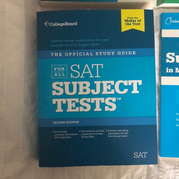 New Unused SAT and SAT Subject Test Study Guides - Picture 4 of 10